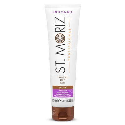 St Moriz Wash Off Tan Matte Bronzer do ciała (średni matowy) 150 ml
