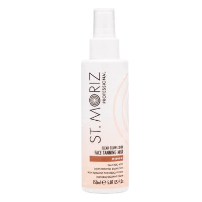 St Moriz Clear Complexion Face Tanning Mist Mgiełka samoopalająca do twarzy 150 ml