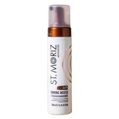 St Moriz Colour Correct Tanning Mousse Dark Samoopalająca pianka o ciemnym odcieniu 200 ml