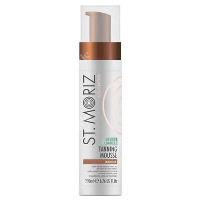 St Moriz Colour Correct Tanning Mousse Medium Samoopalająca pianka o średnim odcieniu 200 ml