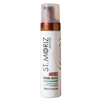 St Moriz Colour Correct Tanning Mousse Medium Samoopalająca pianka o średnim odcieniu 200 ml