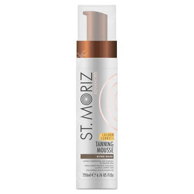 St Moriz Colour Correct Tanning Mousse Ultra Dark Samoopalająca pianka o bardzo ciemnym odcieniu 200 ml