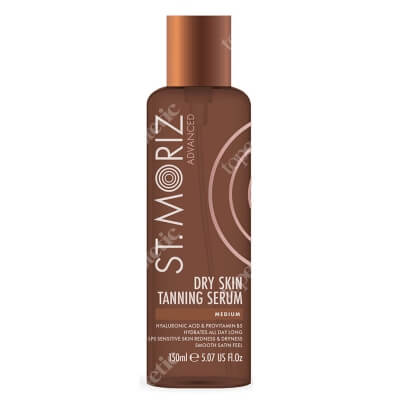 St Moriz Dry Skin Tanning Serum Medium Samoopalające nawilżające serum do skóry suchej 150 ml