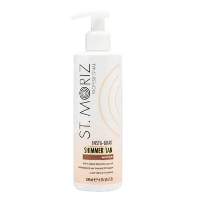 St Moriz Insta-Grad Shimmer Tan Medium Samoopalacz do ciała i twarzy 200 ml