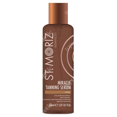 St Moriz Miracle Tanning Serum Light Samoopalające serum redukujące efekty starzenia się skóry 150 ml