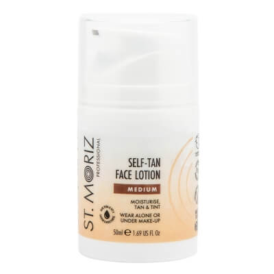 St Moriz Self Tan Face Lotion Medium Lekki krem samoopalający o średnim odcieniu 50 ml