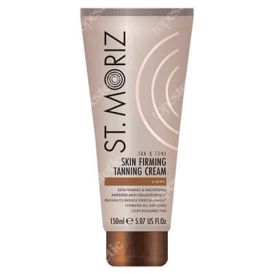 St Moriz Tan And Tone Skin Firming Tanning Cream Light Ujędrniający balsam samoopalający kolor jasny 150 ml