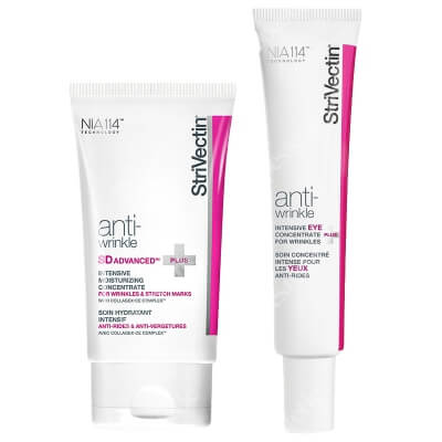 Strivectin Anti Wrinke Super Set ZESTAW Krem przeciw zmarszczkom i rozstępom 60 ml + Krem przeciw zmarszczkom pod oczy 30 ml