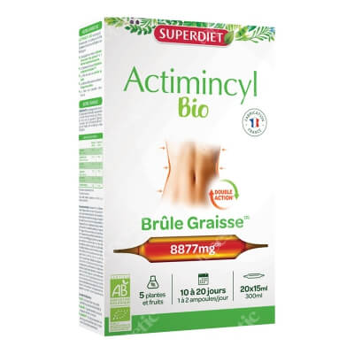 Super Diet Actimincyl Fat Burner Suplement diety 20x15ml