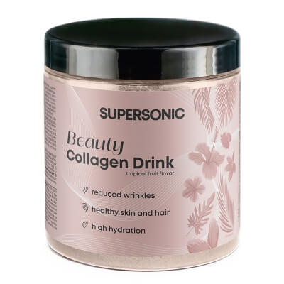 Supersonic Collagen Beauty Drink Kolagen nowej generacji - Owoce tropikalne 185 g
