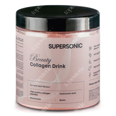 Supersonic Collagen Beauty Drink Kolagen nowej generacji - Porzeczka, mięta 185 g