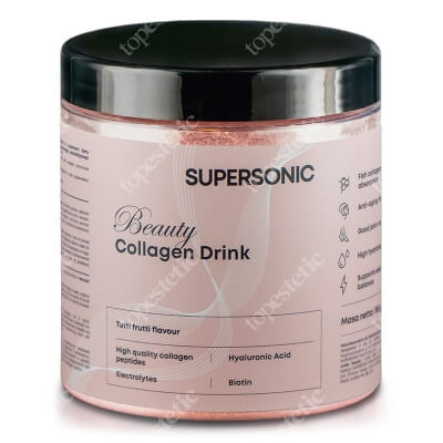 Supersonic Collagen Beauty Drink Kolagen nowej generacji - Tutti-Frutti 185 g