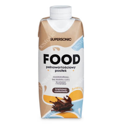 Supersonic Food Ready to Drink Pełnowartościowy posiłek o smaku kremowej czekolady 330 ml