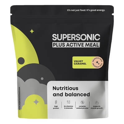 Supersonic Plus Active Meal Pełnowartościowy posiłek o smaku karmelowy klasyk 1000 g