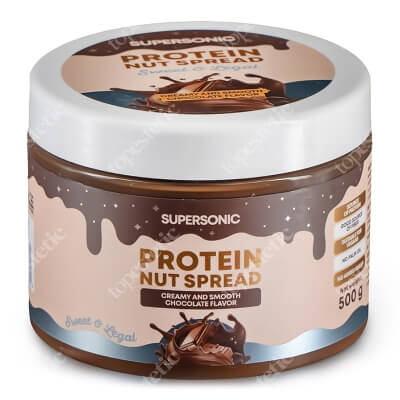 Supersonic Protein Nut Spread Proteinowy krem orzechowy - Aksamitna czekolada 500 g