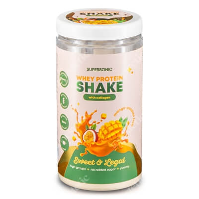 Supersonic Whey Protein Shake with Collagen Proteinowy shake z kolagenem 560 g