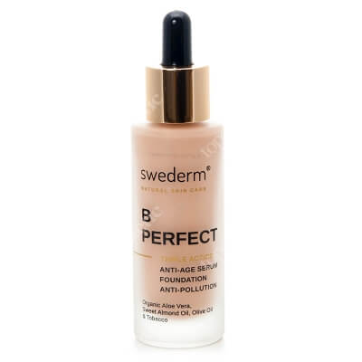 Swederm Bperfect Triple Action Fluid, serum przeciwzmarszczkowe i ochrona przed zanieczyszczeniami i promieniami słonecznymi 30 ml