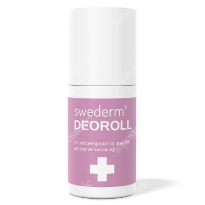 Swederm DeoRoll Antyperspirant redukujący nadmierne pocenie się skóry 60 ml