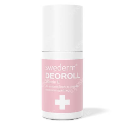 Swederm DeoRoll Vitamin E Antyperspirant redukujący nadmierne pocenie się skóry 60 ml