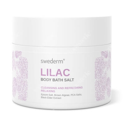 Swederm Lilac Body Bath Salt Sól do kąpiel o zapachu bzu 275 g