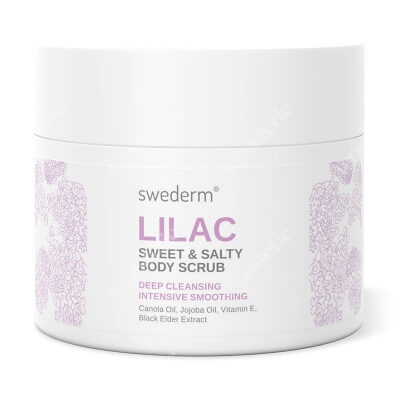 Swederm Lilac Sweet Salty Body Scrub Cukrowo - solny peeling do ciała o zapachu bzu 275 g