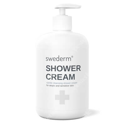 Swederm Shower Cream For Atopic And Sensitive Skin Łagodny krem myjący dla skór atopowych i wrażliwych 500 ml