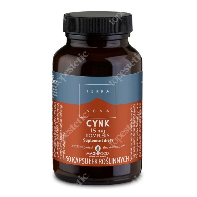 Terranova Cynk 15 mg Kompleks 50 kaps. wegańskich