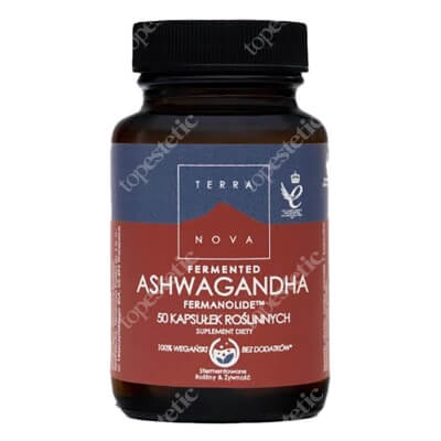 Terranova Fermented Ashwagandha Suplement diety 50 kaps.