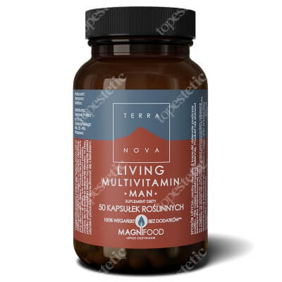 Terranova Living Multivitamin Man Suplement diety dla mężczyzn 50 kaps.