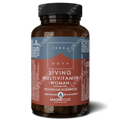 Terranova Living Multivitamin Woman Suplement diety dla kobiet 100 kaps.