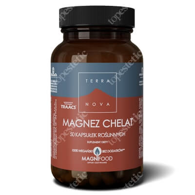 Terranova Magnez Chelat Kompleks 50 kaps. wegańskich