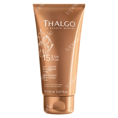 Thalgo Age Defence Sun Lotion Body SPF 15 Przeciwzmarszczkowe mleczko do opalania ciała 150 ml