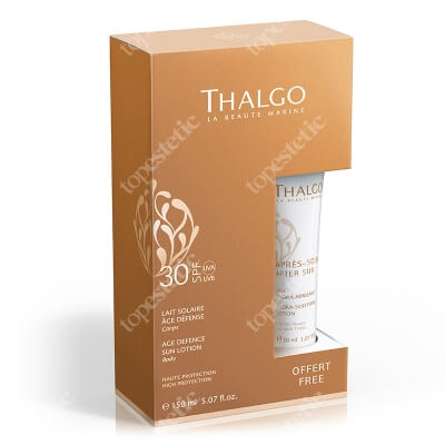 Thalgo Body Duo Age Defence Sun Lotion ZESTAW Mleczko do opalania ciała 150 ml + Balsam po opalaniu 30 ml