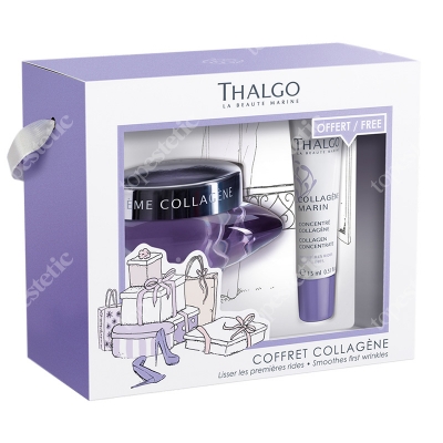 Thalgo Collagen Shopping Bag ZESTAW Krem kolagenowy 50 ml + Serum kolagenowe 15 ml