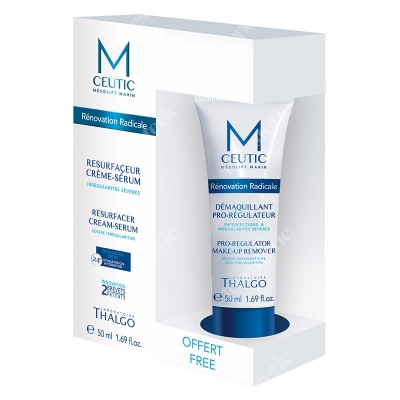 Thalgo Duo Kit Resurfacer ZESTAW Krem-serum 50 ml + Preparat do demakijażu 50 ml