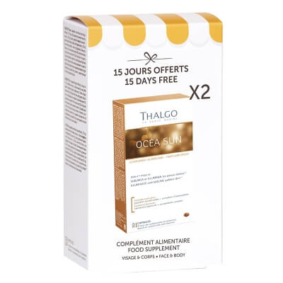 Thalgo Duo Ocea Sun ZESTAW Kuracja wspomagająca opaleniznę 30 kaps x 2