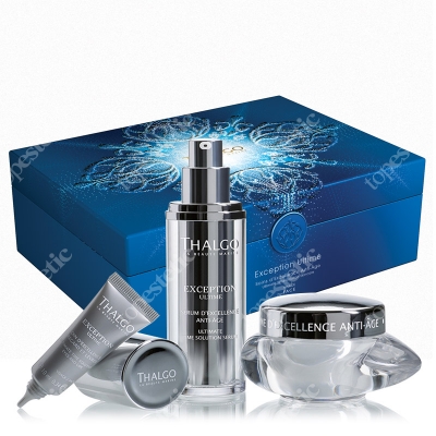Thalgo Exception Ultime Set ZESTAW Krem 50 ml + Serum 30 ml + Krem pod oczy 10 ml