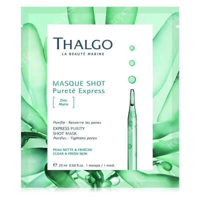 Thalgo Express Purity Shot Mask Maska oczyszczająco-detoksykująca 1 szt