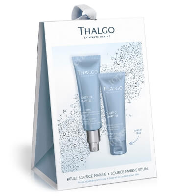 Thalgo Hydra Marine 24h Gel Cream + Ultra Hydra Marine Mask ZESTAW Krem-żel 50 ml + Ultra nawilżająca maska 50 ml