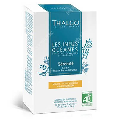 Thalgo Serenity Organic Infusion Organiczna herbata relaksująco – odprężająca 20 saszetek
