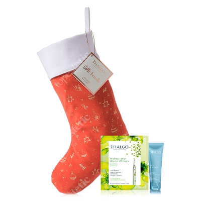 Thalgo Let's Glow 2021 ZESTAW Delikatny peeling 50 ml + Wygładzająco-energetyzująca maska do twarzy 20 ml