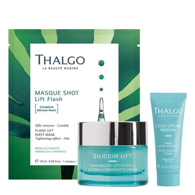 Thalgo Lifting And Firming ZESTAW Krem na okolice oczu 15 ml + Maska w płachcie 20 ml + Krem odżywczy 15 ml