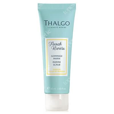 Thalgo Marine Scrub Mimosa Blossom Morski peeling do twarzy o zapachu kwiatu mimozy 50 ml