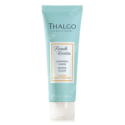 Thalgo Marine Scrub Orange Blossom Morski peeling do twarzy o zapachu kwiatu pomarańczy 50 ml