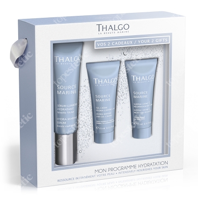 Thalgo My Hydration Programe ZESTAW Serum nawilżające 30 ml + Krem-żel 15 ml + Krem nocny 15 ml