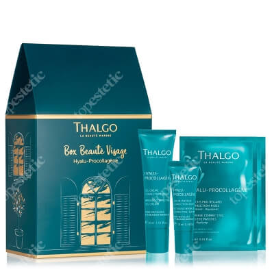 Thalgo My Wrinkle Correction Routine Beauty Box 2022 ZESTAW Korygujący przeciwzmarszczkowy żel-krem 30 ml + Intensywne serum korygujące zmarszczki 10 ml + Płatki pod oczy 2 x 2 szt