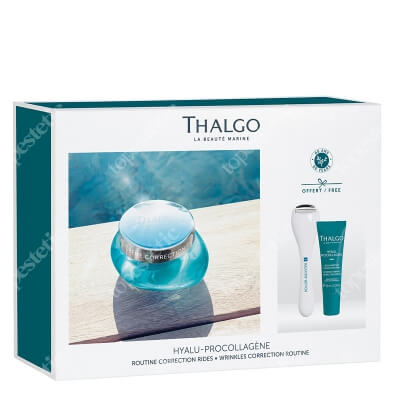 Thalgo My Wrinkle Correction Routine ZESTAW Przeciwzmarszczkowy żel-krem 50 ml + Serum korygujące zmarszczki 10 ml + Roller 1 szt