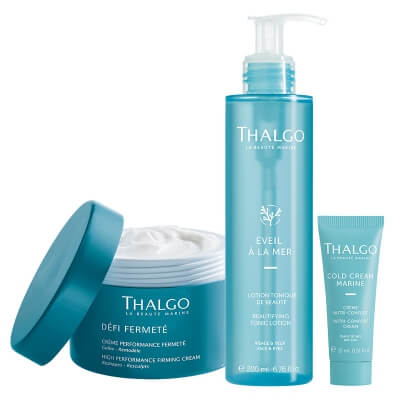 Thalgo Perfect Set ZESTAW Upiększający tonik 200 ml + Lekki krem odżywczy 15 ml + Krem kształtujący, rzeźbiący, ujędrniający 200 ml