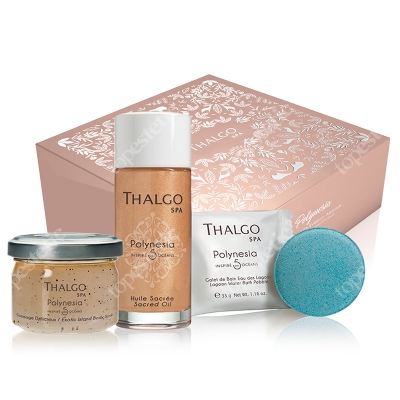 Thalgo Polynesia Discovery Kit 2018 ZESTAW Tradycyjny olejek 50 ml + Peeling do ciała 70 g + Pastylki do kąpieli 1x33 g