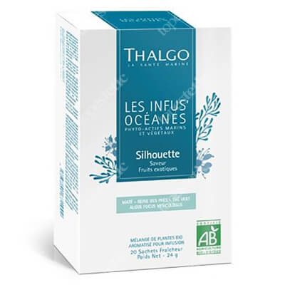 Thalgo Silhouette Organic Infusion Organiczna herbata wspomagająca odchudzanie 20 saszetek